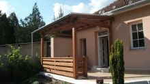 Kerítés, pergola, télikert - 